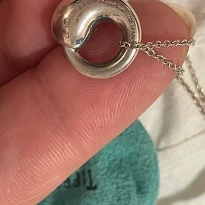 Tiffany eternal circle necklace small